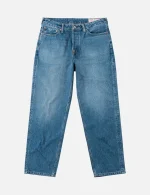 Evisu Light-washed Seagull Print Relax Fit Jeans #2030