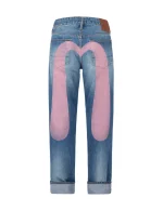 Evisu Daicock Print Baggy-Fit Jeans