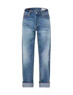 Evisu Daicock Print Baggy-Fit Jeans