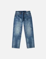 Evisu Yellow Daicock Print Regular Fit Jeans Back