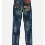 Evisu Brocade Patched Pocket Jeans