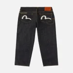 Evisujeans 7-Pocket Logo Seagull Embroidery Jeans back view