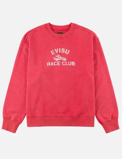 Evisu Racing Club Sweatshirt front view