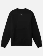 Evisu Embroidery Badge Fleece Sweatshirt back view