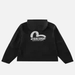 Back view of 2-layer athletics outdoor jacket