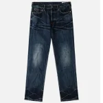 Evisu Seagull Embroidery Multi-pockets Jeans