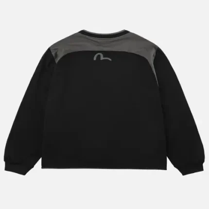Evisujeans Athletics Logo Printed Long-Sleeve T-Shirt back view