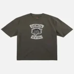 Front view of Evisu Boys Dry Goods Oversized T-Shirt