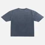 Back view of Washed EVISU Logo Seagull T-Shirt